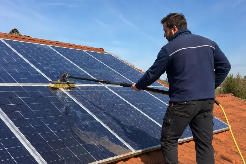 Nettoyage et entretien de panneaux solaires à Beauvais-sur-Matha